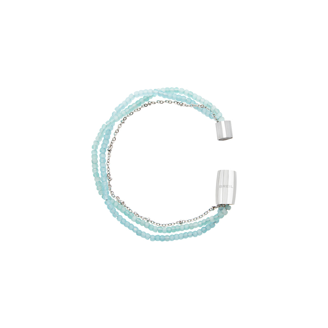 BREIK MAGNETIC BRACELET SYSTEM SMALL SEA Water Steel Crystal TJ3623