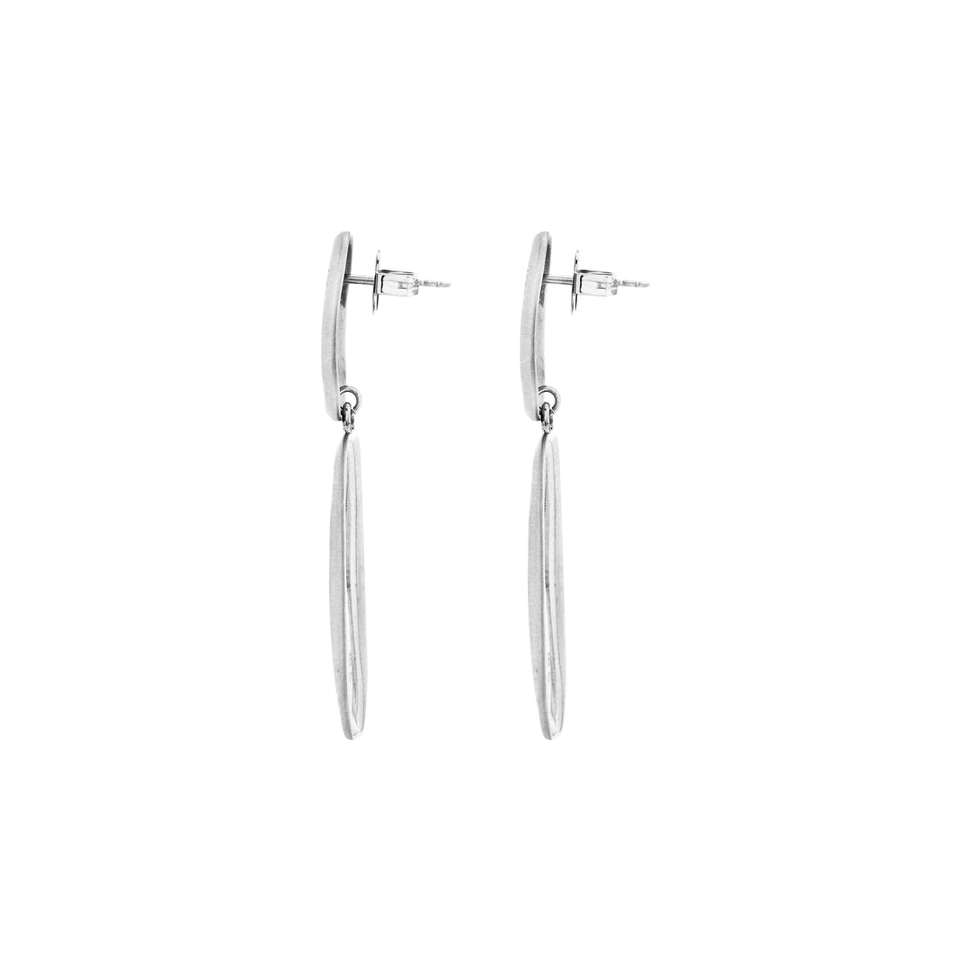 Breil pendant earrings sculpture steel tj3812