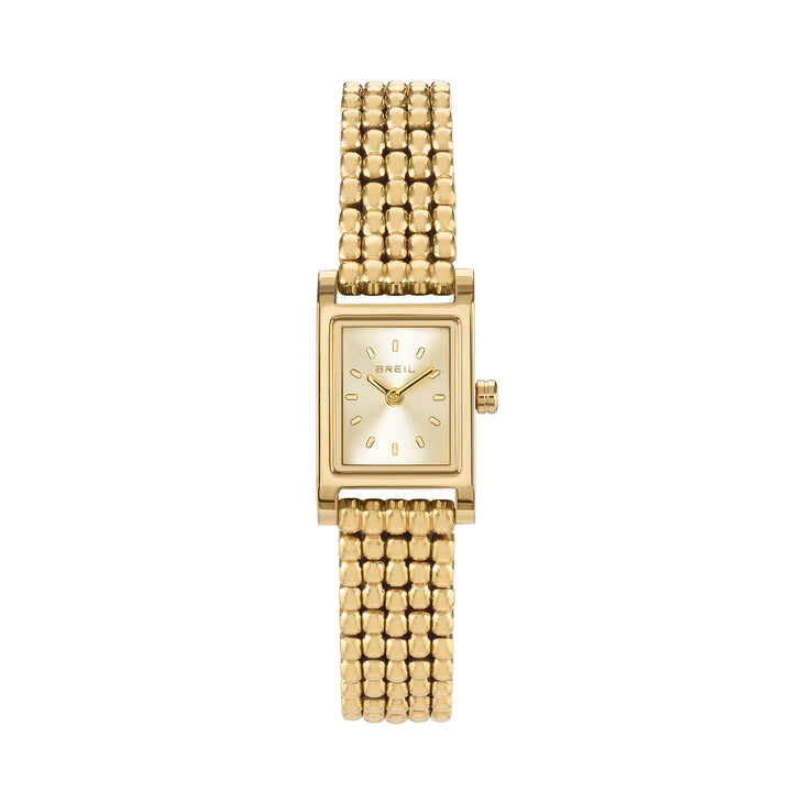 Breil Watch Decure 16x25 мм кварцевая стальная Pvd Gold Tw2105