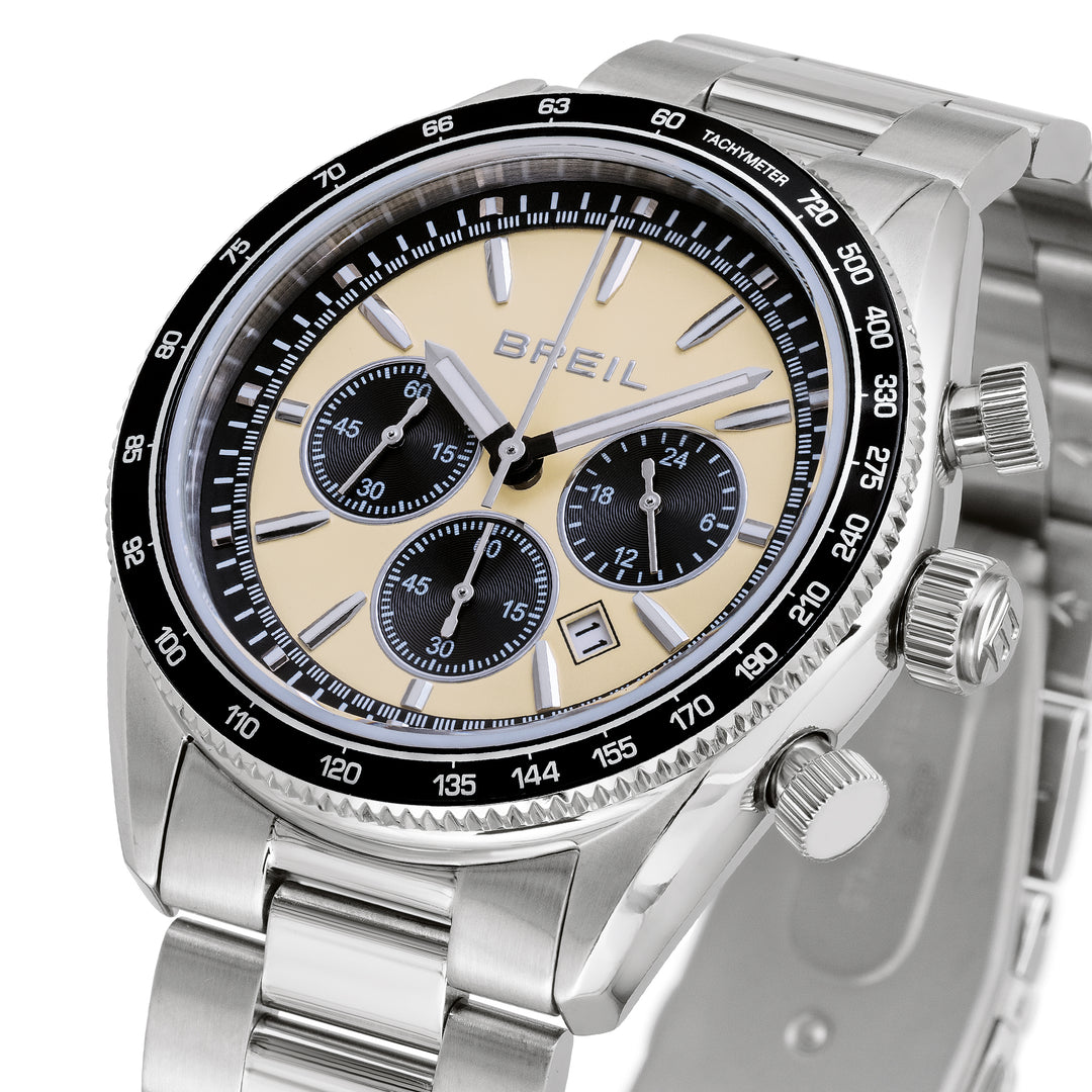 Breil Vanguard Chrono 43 мм бежевый кварц Vanguard Tw2109