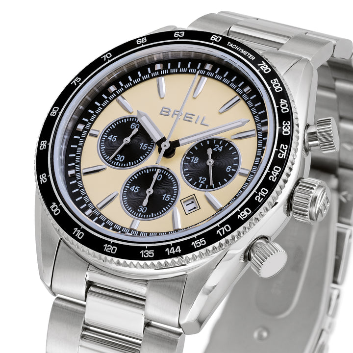 Breil Vanguard Chrono 43 мм бежевый кварц Vanguard Tw2109
