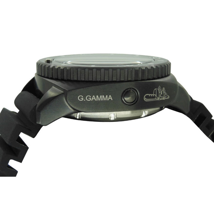 Mec Gamma Gamma 1000MT A.N.A.I.M. 46 -мм черная автоматическая стальная отделка Pvd Black Gamma Pvd 1000/PB
