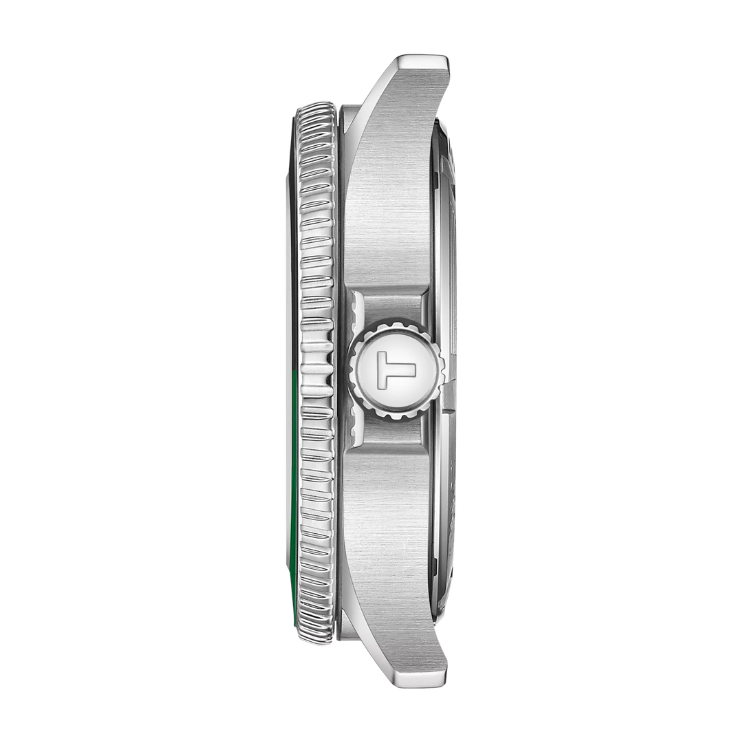 Tissot Seastar 1000 GMT Watch 40 мм черная кварцевая сталь T120.852.11.051.00