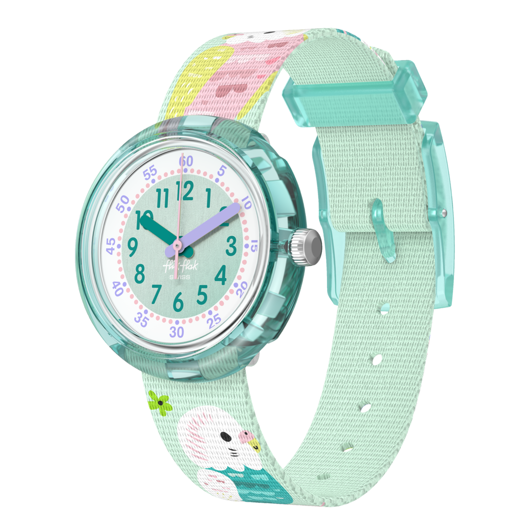 Flik flak Happy Budgies Friends Fur-Everse 32 мм FPNP160 WATCH