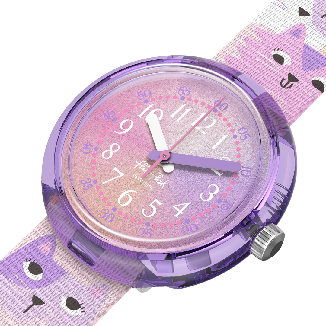 Flik Flak Cutie Kitty Friends Furs-Вредь 32 мм FPNP162 WATCH