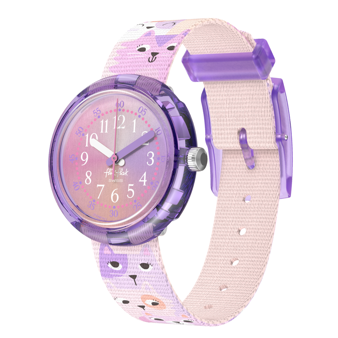 Flik Flak Cutie Kitty Friends Furs-Вредь 32 мм FPNP162 WATCH