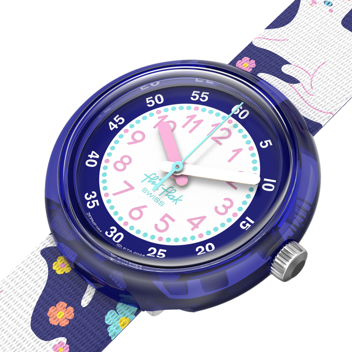 Flik Flak Fanty Cat Friends Fur-Ever 32mm FPNP164 watch