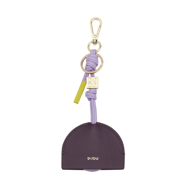 Dudu Key Ring для кожаного Airtag, Apple Air Tag Case, ноутбук, с карабинером