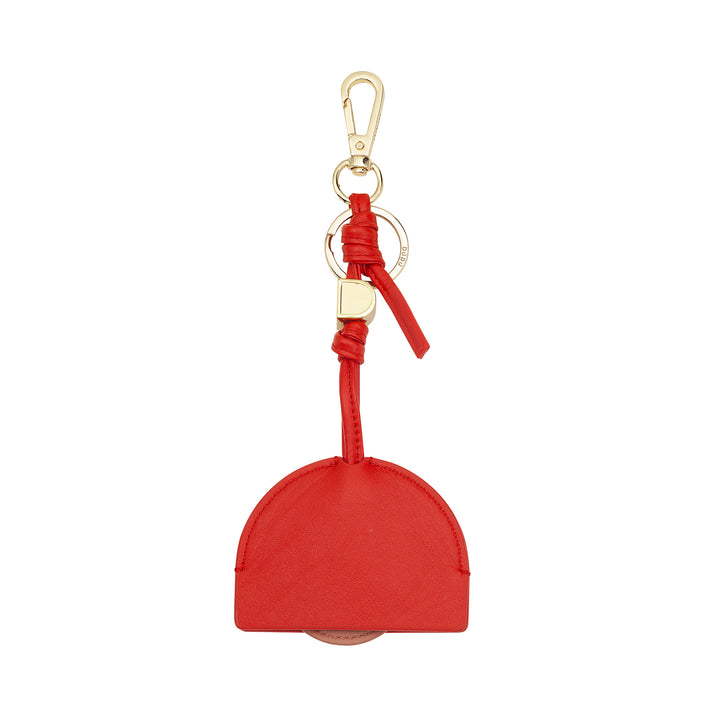 Dudu Key Ring для кожаного Airtag, Apple Air Tag Case, ноутбук, с карабинером