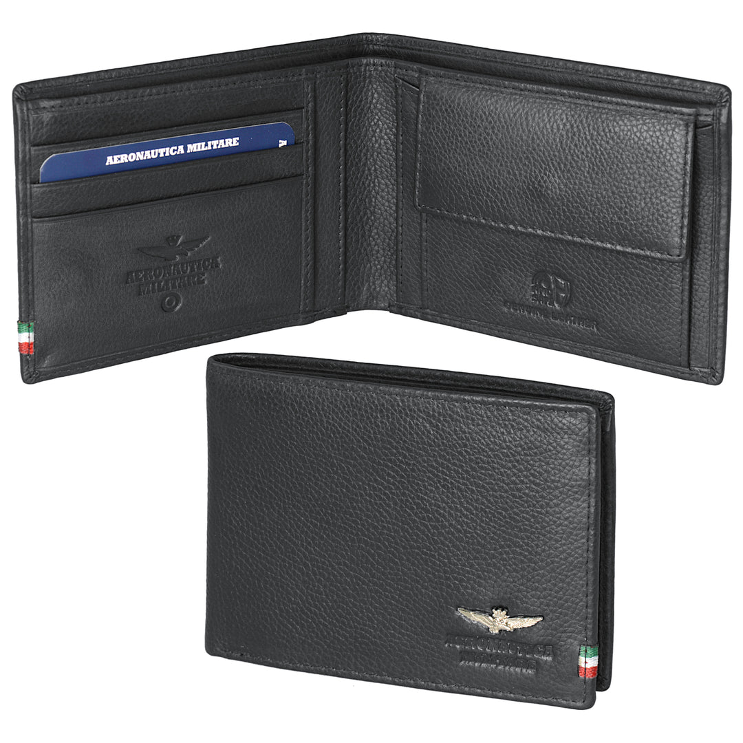 Air Force Flag portfolios with leather holder in AM102-NE leather leather