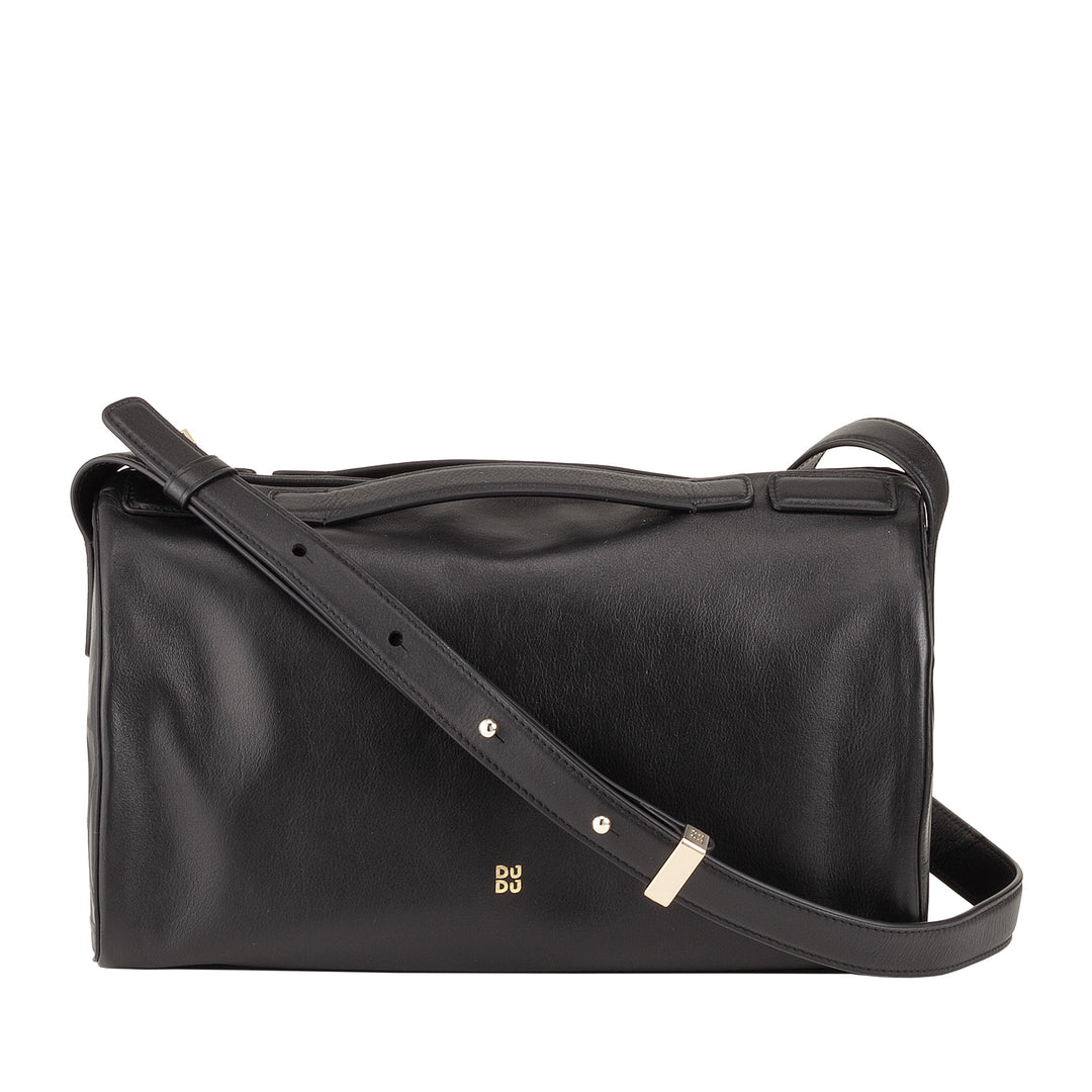 DUDU Bag Bag with leather shoulder strap - Elegant, large and spacious bag with adjustable shoulder strap for every occasion