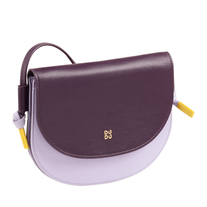 DUDU BRAKE BROW SMALL WOMEN IN LEATHER, COMPETTED STEP SOCK BANK WITH BUTTON CLOSURE, ADVANTABLE shoulder strap