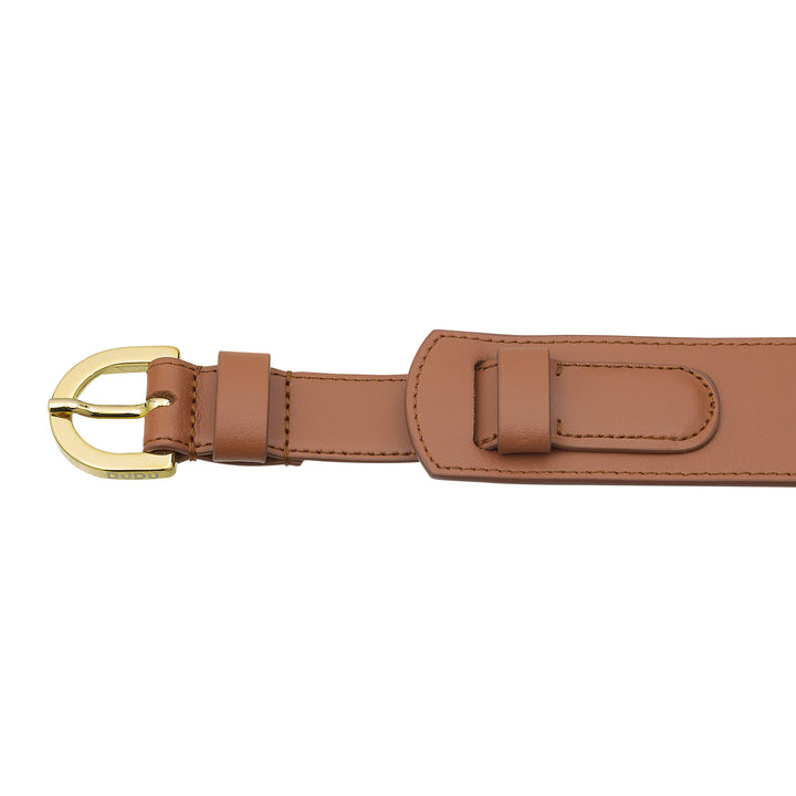 Dudu leather belt women made in Italy, h 40mm, with metal buckle, 4cm width, elegant belt per dress, trousers