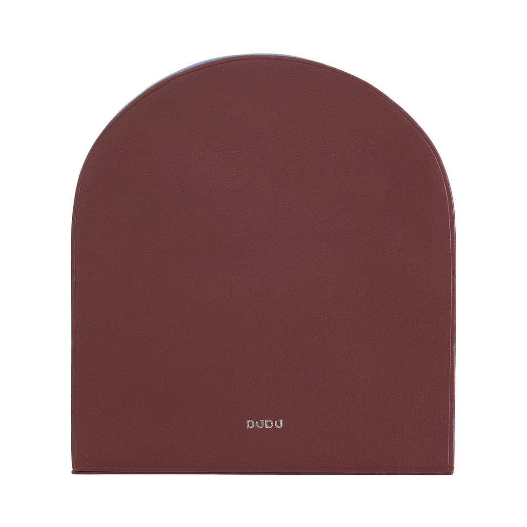 Dudu Familibrie Degorative of Design, Reggilibri, покрытый настоящей красочной кожей, для домашних полков и офисного стола