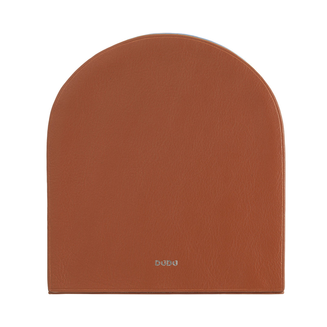 DUDU FAMILIBRI DEGORATIVE OF DESIGN, REGGILIBRI coated in real colorful leather, for home shelves and office desk