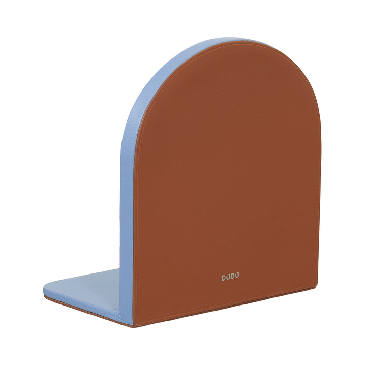 DUDU FAMILIBRI DEGORATIVE OF DESIGN, REGGILIBRI coated in real colorful leather, for home shelves and office desk