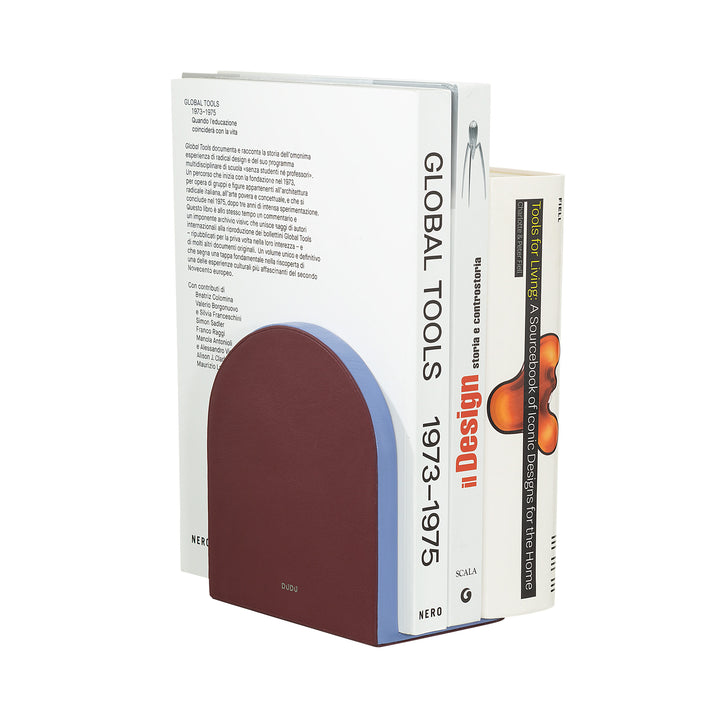 Dudu Familibrie Degorative of Design, Reggilibri, покрытый настоящей красочной кожей, для домашних полков и офисного стола