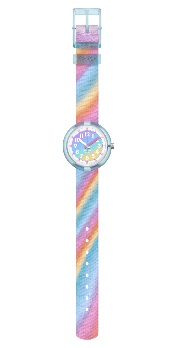 Flik Flak orologio LIQUID RAINBOW Organized Chaos 32mm FPNP152 - Capodagli 1937