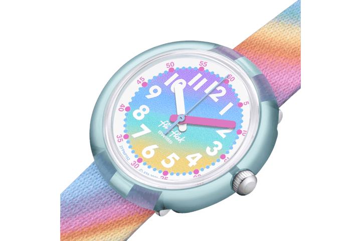 Flik Flak orologio LIQUID RAINBOW Organized Chaos 32mm FPNP152 - Capodagli 1937