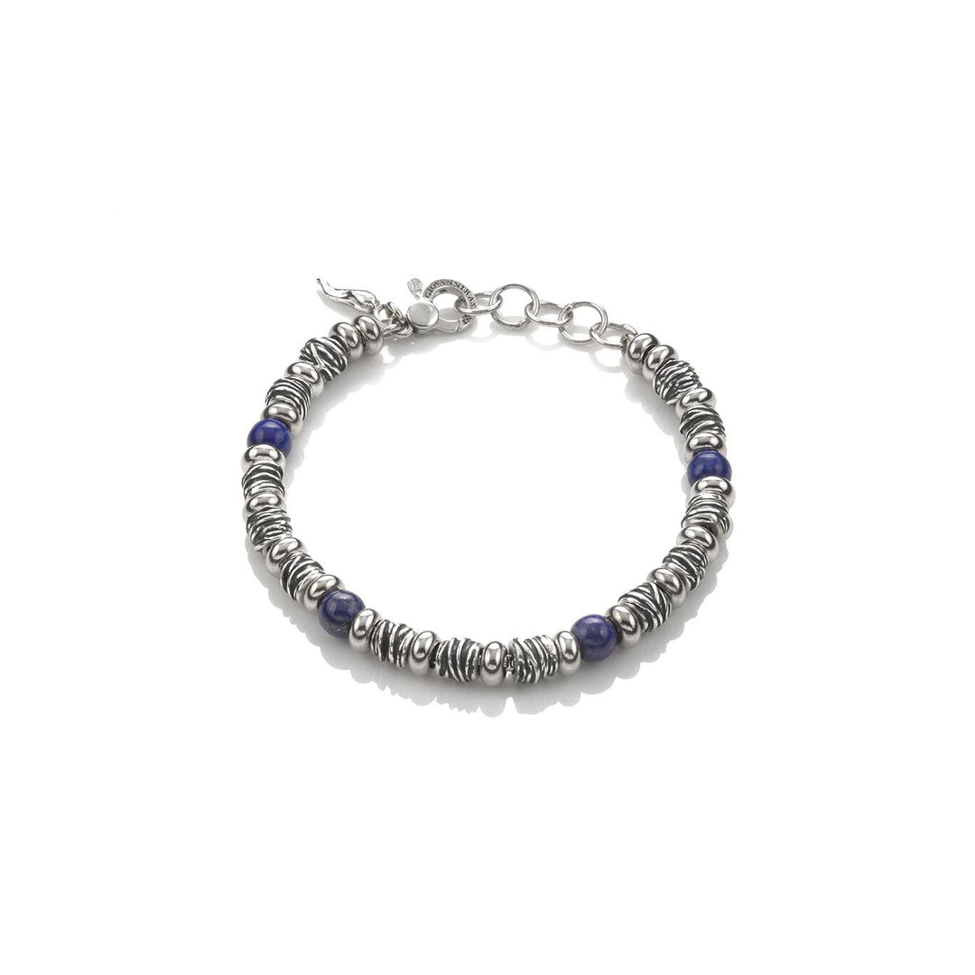 Giovanni Raspini bracciale Bond argento 925 lapislazuli 10695 - Capodagli 1937