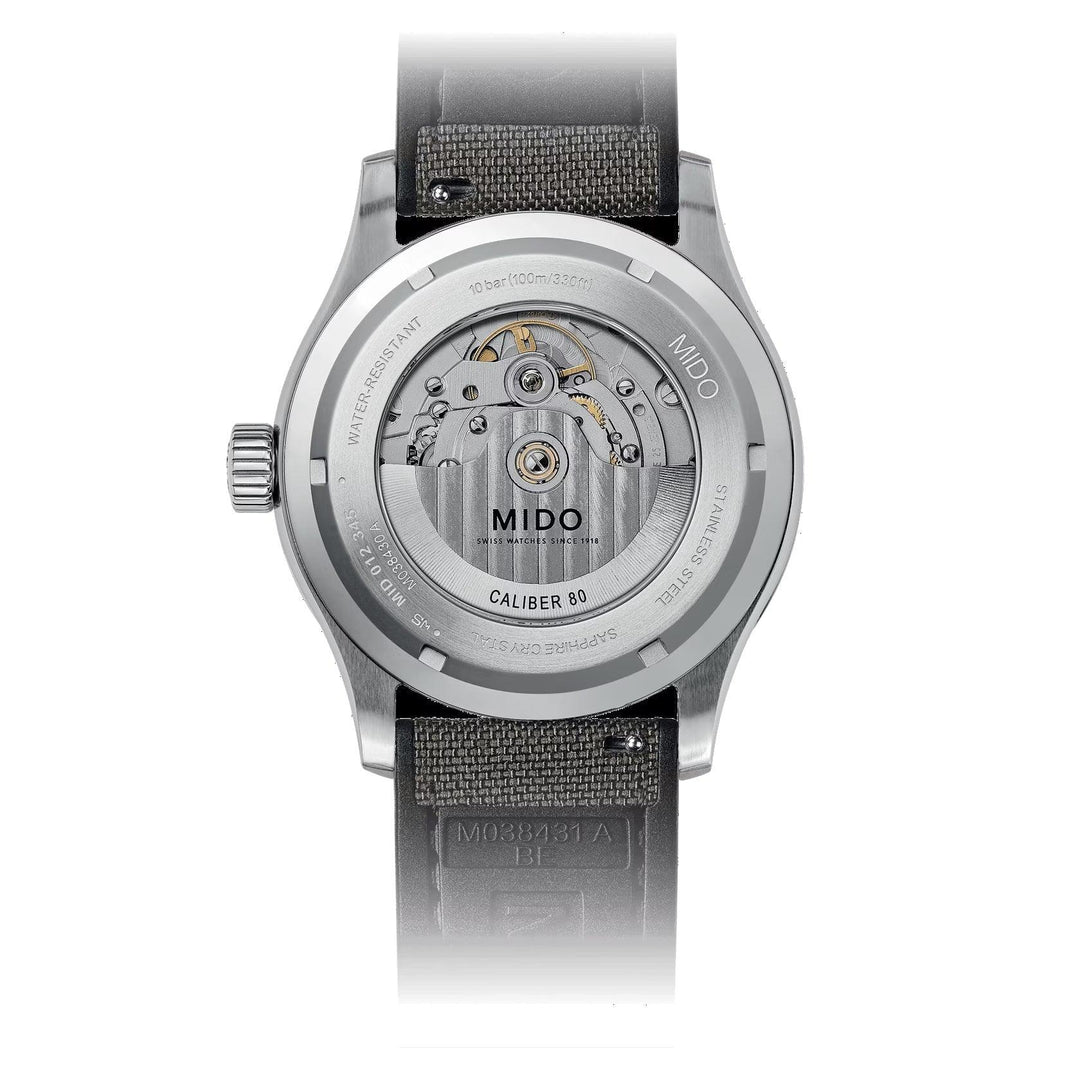 Mido orologio Multifort M 42mm grigio automatico acciaio M038.430.17.081.00 - Capodagli 1937