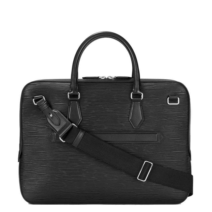 Montblanc borsa portadocumenti sottile Meisterstück 4810 nero 130912 - Capodagli 1937