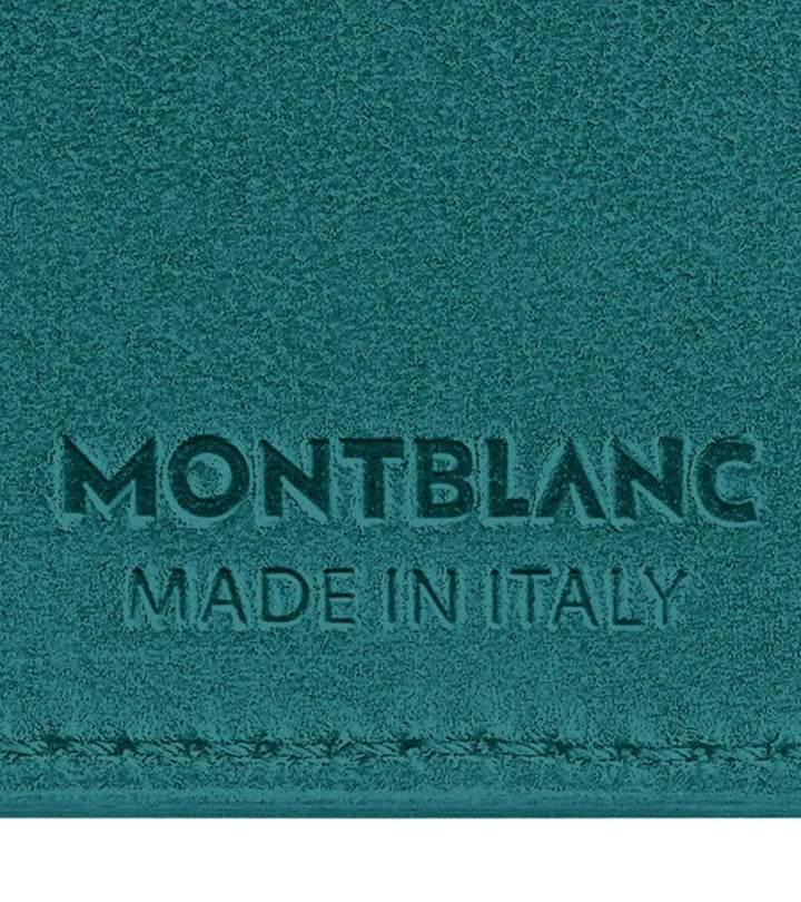 Montblanc porta carte 6 scomparti Extreme 3.0 Fern Blue 131772 - Capodagli 1937