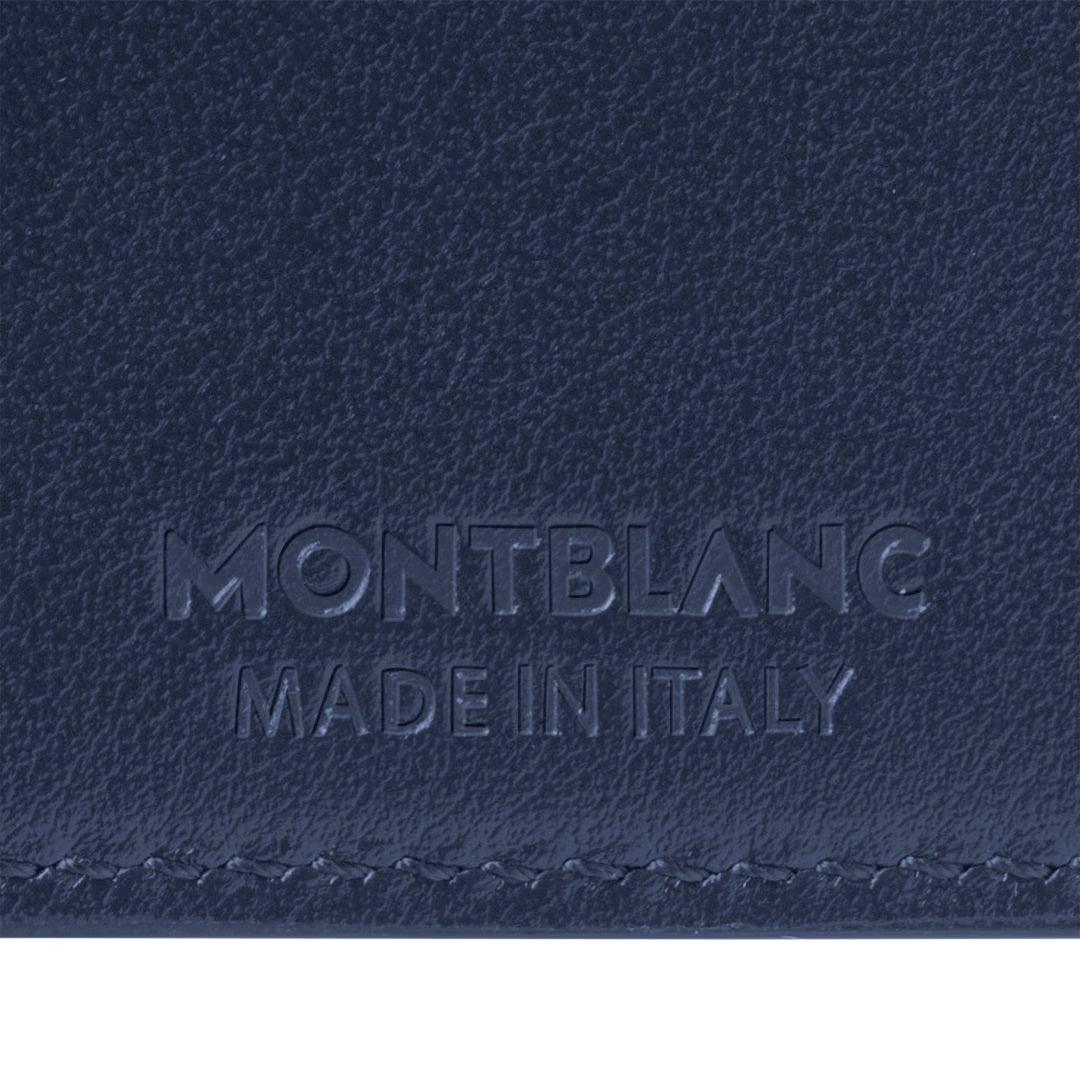 Montblanc portafoglio Meisterstück 6cc blu 131692 - Capodagli 1937