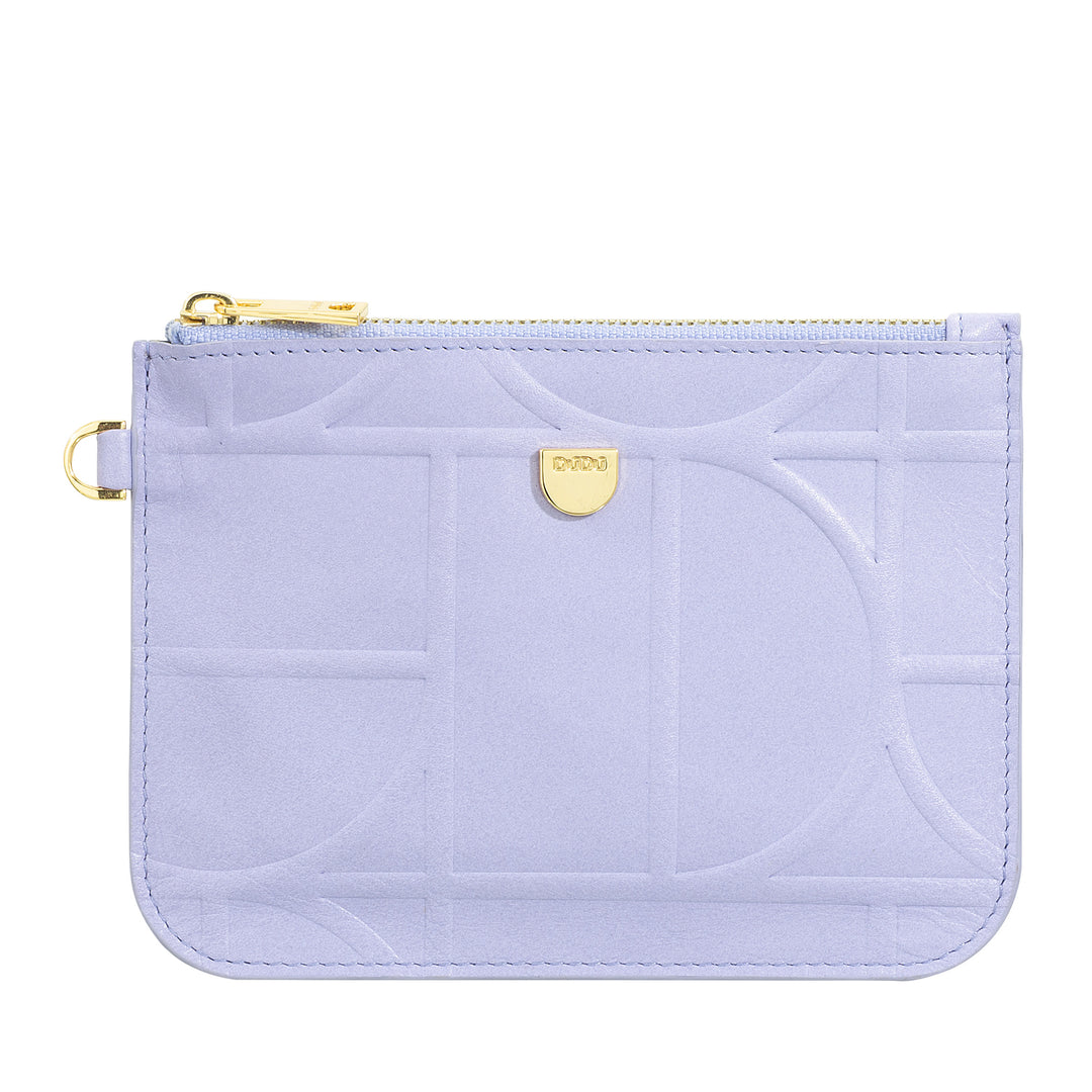 Dudu Pochette Women's Playing Leather Plendor, Bag's hand clutch bag - Elegant, Compact and Practice for Cards, Coins and Small Objects