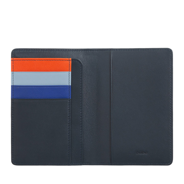 DUDU Multicolor RFID Passport Holder and Credit Cards