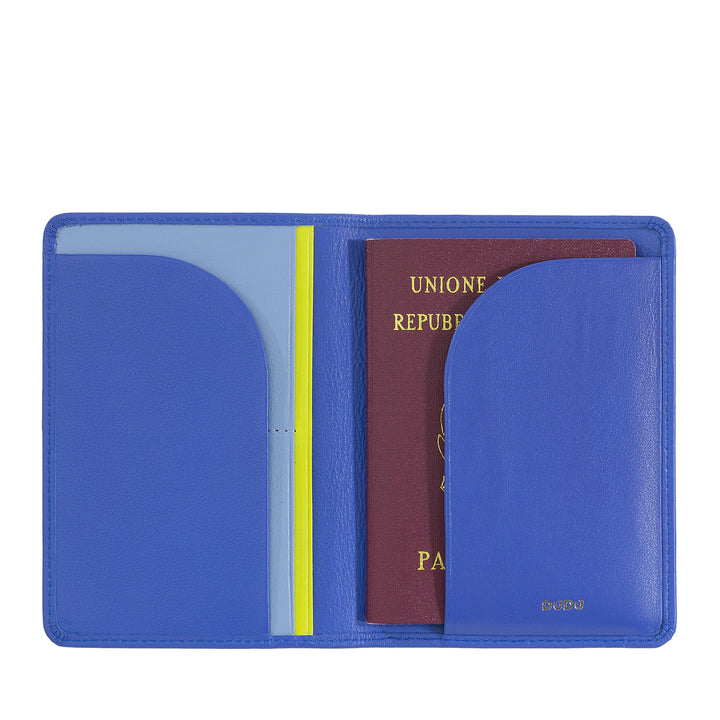 Dudu Case Porta Passport в Travel Leather с защитой RFID и держателем кредитной карты