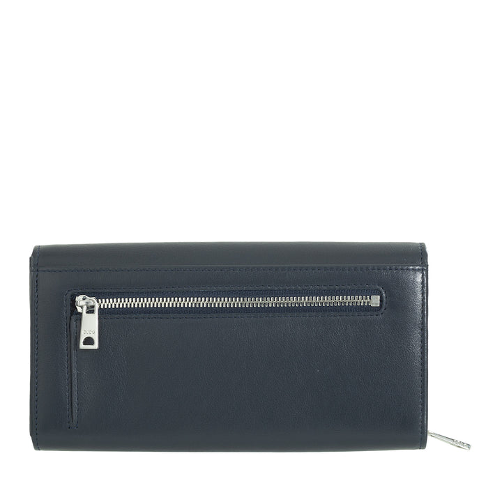 DUDU WOMEN'S WOMEN'S LEATHER RFID DESIGN LONG LONG WITH ZIP CARD ZIP HOODS AND CLOSURE BROOK