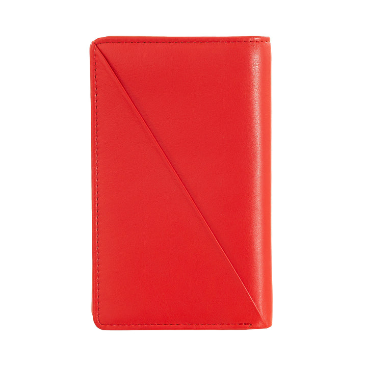 Dudu Coloring Женский кошелек RFID в многоцветной коже с ключевым держателем, карманами и карточками для карт