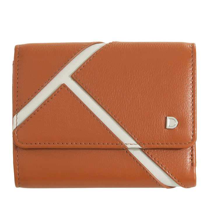 Dudu Women's Women's Led Woman inspired by Tennis - Compact with credit card holder, door with zip zip hinge