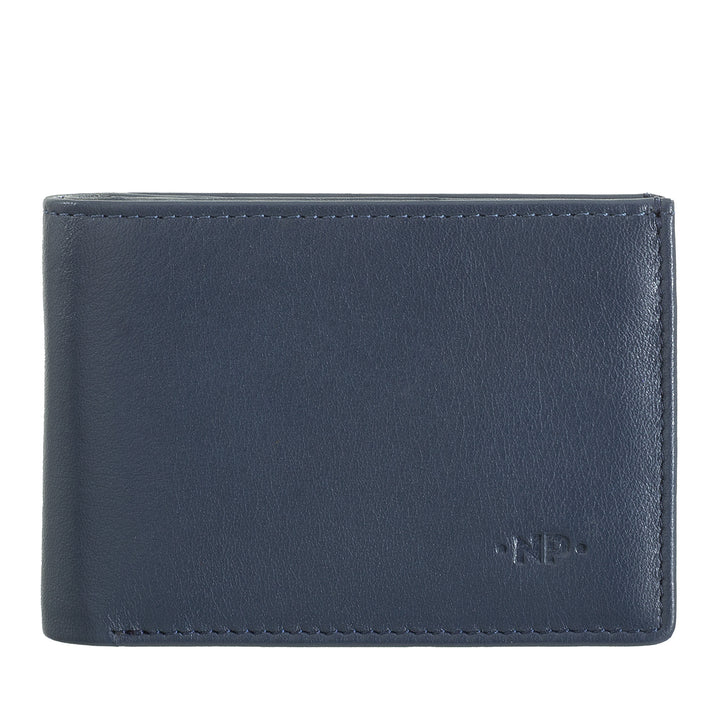 Nuvola Leather Mini маленький мужской кошелек в карманной куртке Nappa Nappa с держателем двери