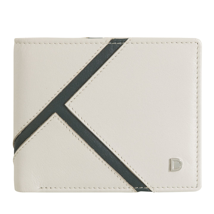 Dudu Compact Leather Men's Men's Swelle - дизайн, вдохновленный теннисом - небольшой портфель с держателями дверей, карманами для карт и банкноты