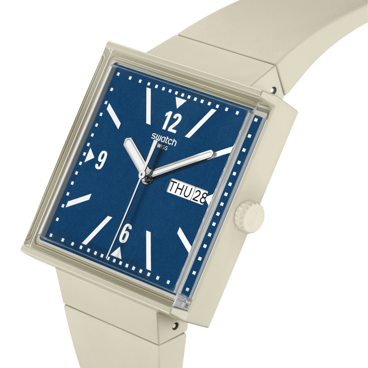 Swatch orologio WHAT IF…BEIGE? Bioceramic What If? Collection 33mm SO34T700 - Capodagli 1937