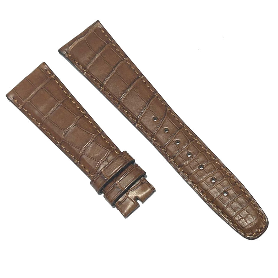 IWC Spezoni Standard Standard Alligator Opaco Brown 22/16 для Ardiglione IWA00947 22/16 Buckle