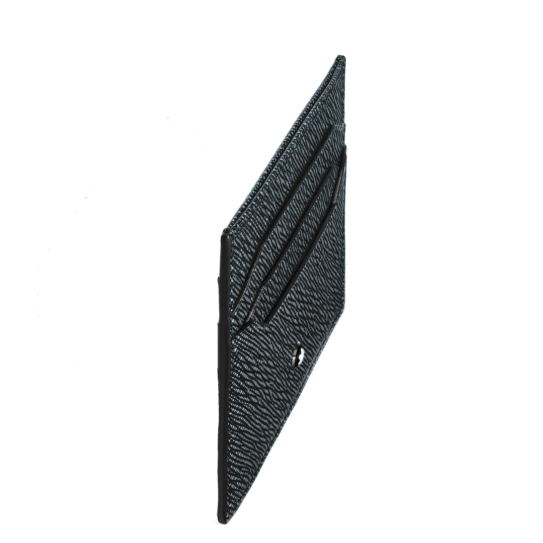 Montblanc Card 6 Пошив пошив, синий 220389 исчезает