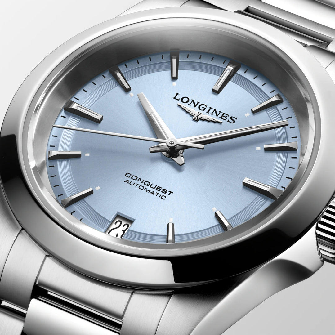 LONGINES CONQUEST 34MM AUTOMATIC AUCHIO L3.430.4.4.92.6 watch