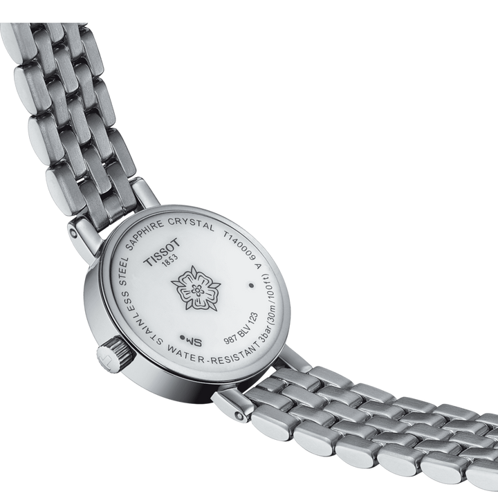 Tissot Watch Lovely Round 19,5 -мм Madreperper Diamonds Quartz Steel T140009.61.116.00