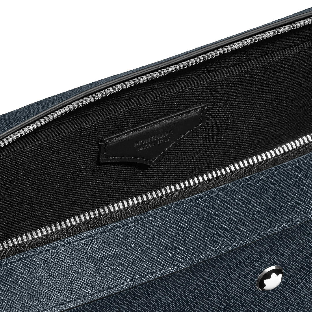 Montblanc Blue Sartorial Media Tweed Blue 220332 bag