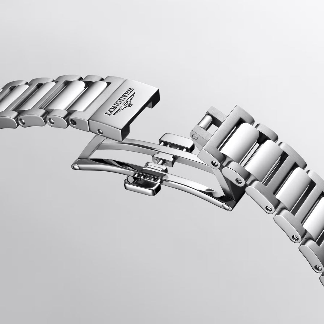 Longines Conquest 34 -мм часов автоматической зеленой стали L3.430.4.02.6