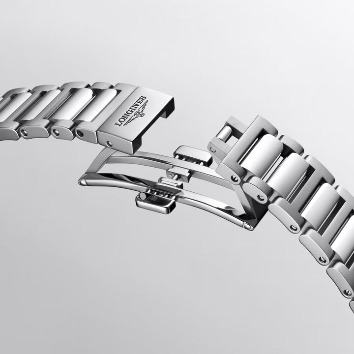 Longines Conquest 34 -мм часов автоматической зеленой стали L3.430.4.02.6