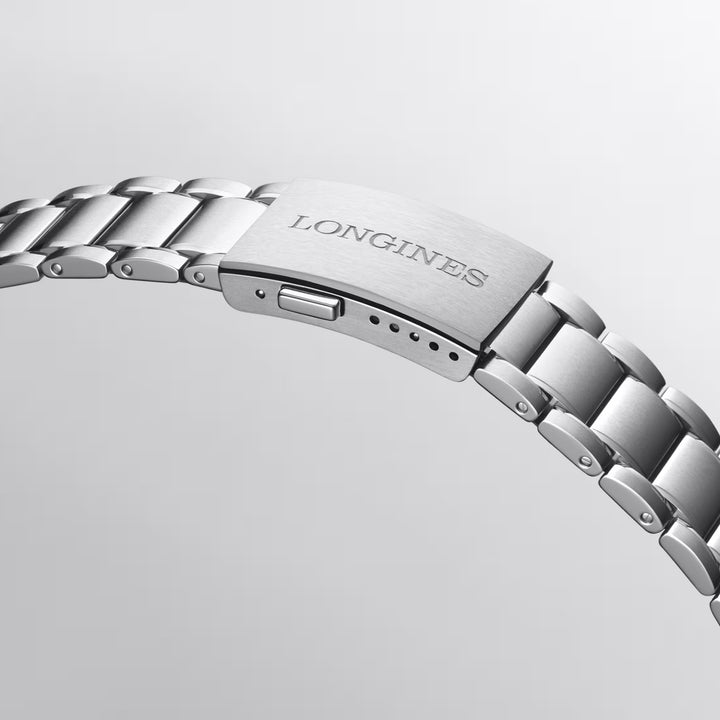 Longines Watch Spirit Zulu Time 39 мм антрацитовой автоматической стали L3.802.4.63.6