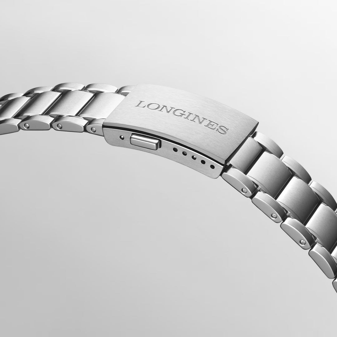 LONGINES Watch Spirit Zulu Time 1925 39mm Black Automatic Gold Steel L3.803.5.53.6