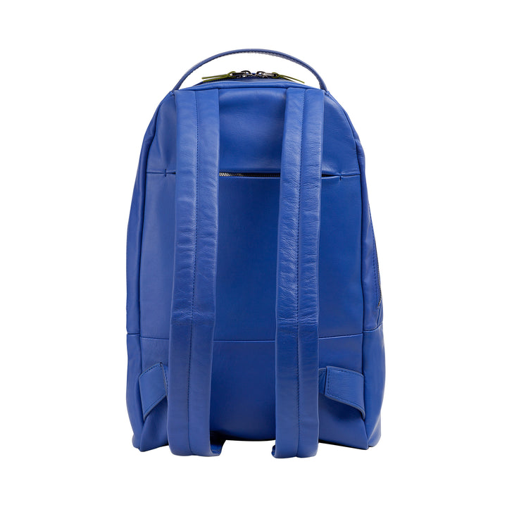 Dudu Multive Man Backage в Multolorore Leather, женский бэк -дизайн Sofle, окрашенный антифурти