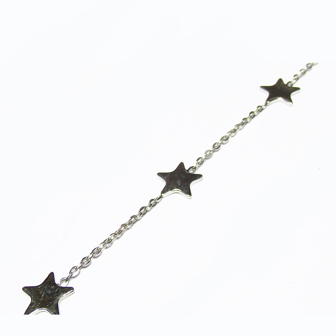 Серебряный браслет 5 звезд 925 CPD-BRA-ARG-0004-B