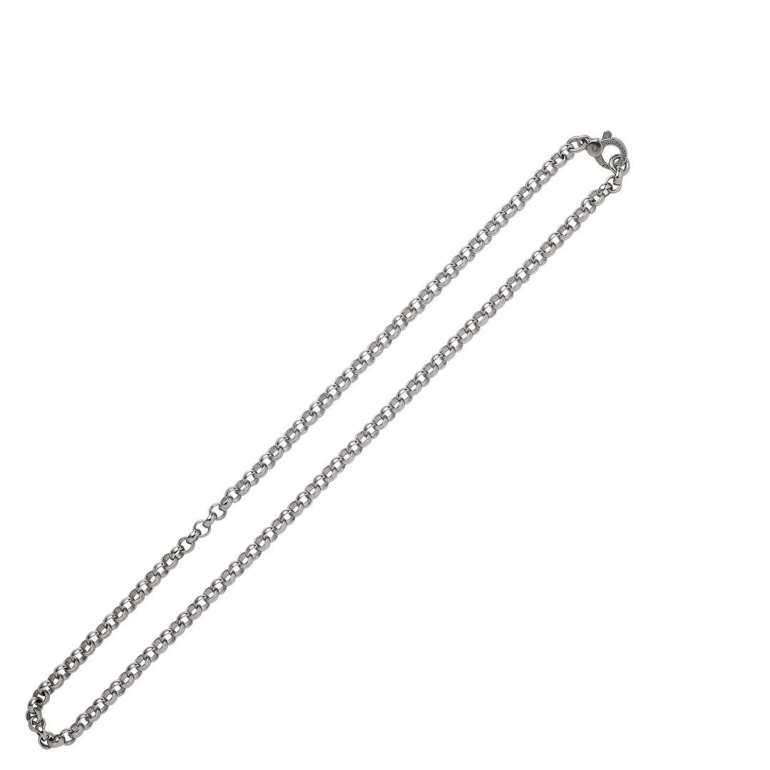 Giovanni Raspini ожерелье Mini Rolo 60 см 925 серебристый 8351-60