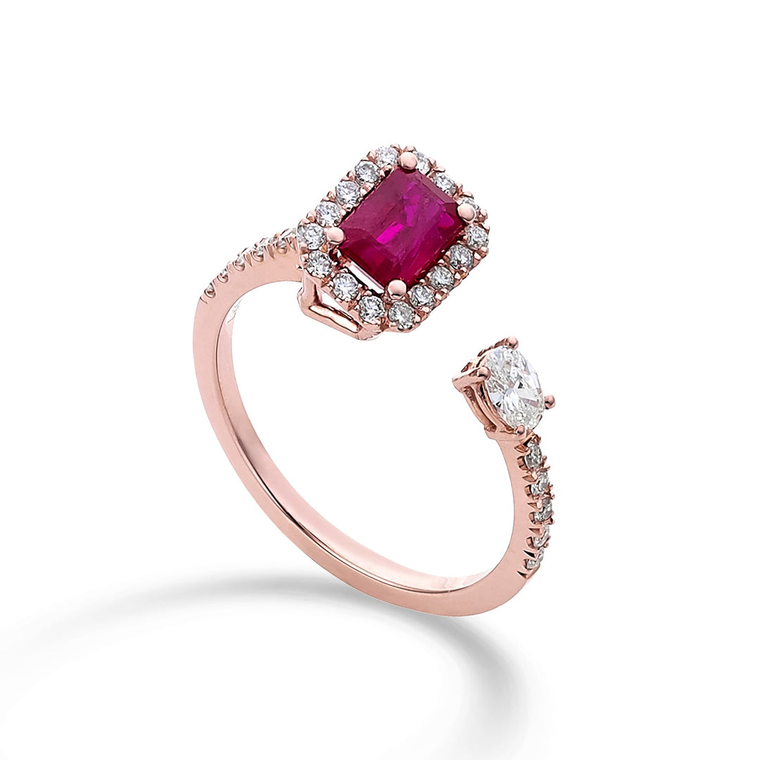 Golay Ring Contrarier Ruby